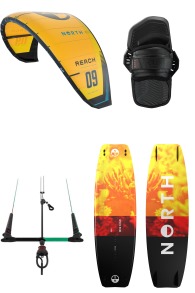 North - Reach 2025 + Prime 2024 Kitesurf Set