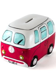 Devoted - Surf Van Piggy Bank