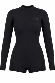 Billabong-Spring Fever 2mm LS Backzip Shorty Women Wetsuit