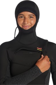 Billabong-Synergy 5/4 Frontzip Hooded Women Wetsuit