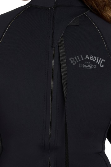 Billabong-Spring Fever 2mm LS Backzip Shorty Women Wetsuit