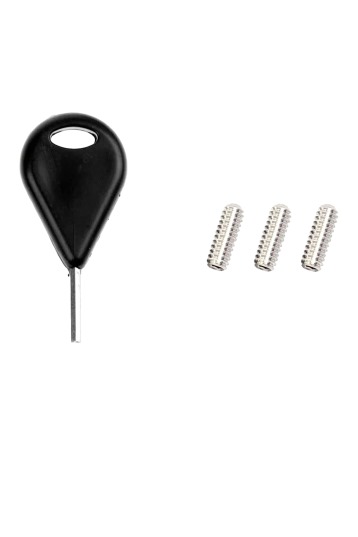 Devoted-3x Fin Screws + Key Single-Tab (Futures)