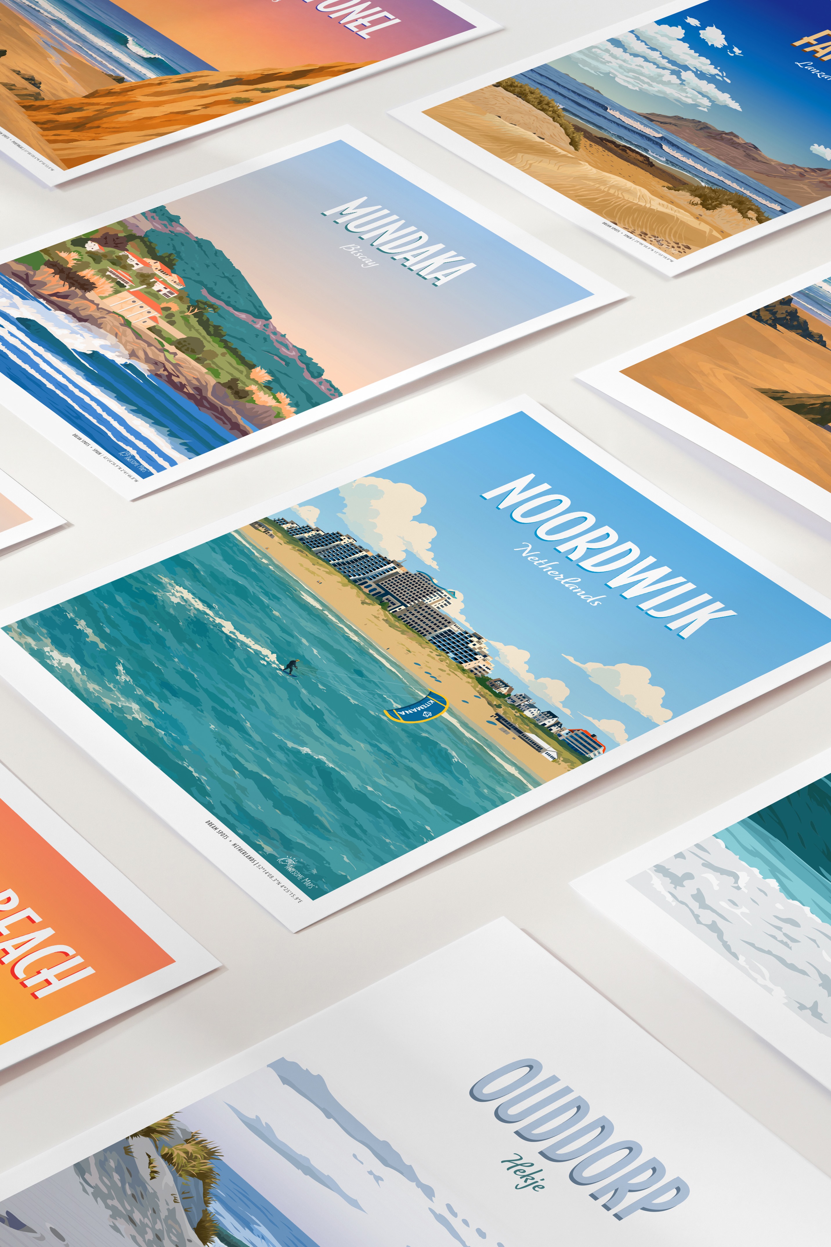 Awesome Maps-Dream Spot Poster Noordwijk