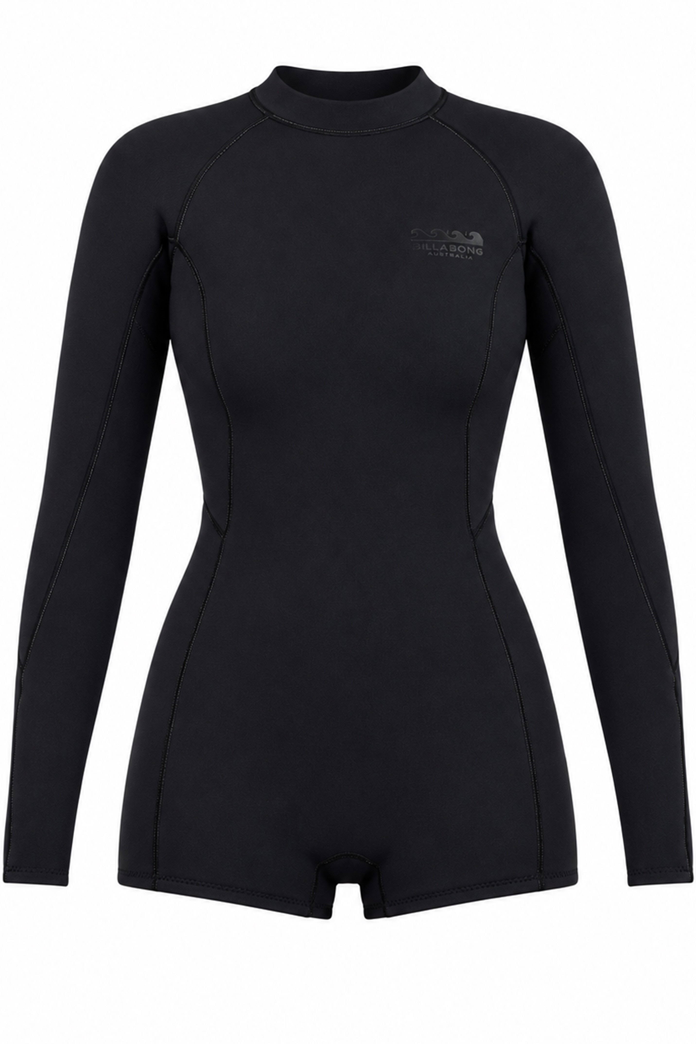 Billabong-Spring Fever 2mm LS Backzip Shorty Women Wetsuit