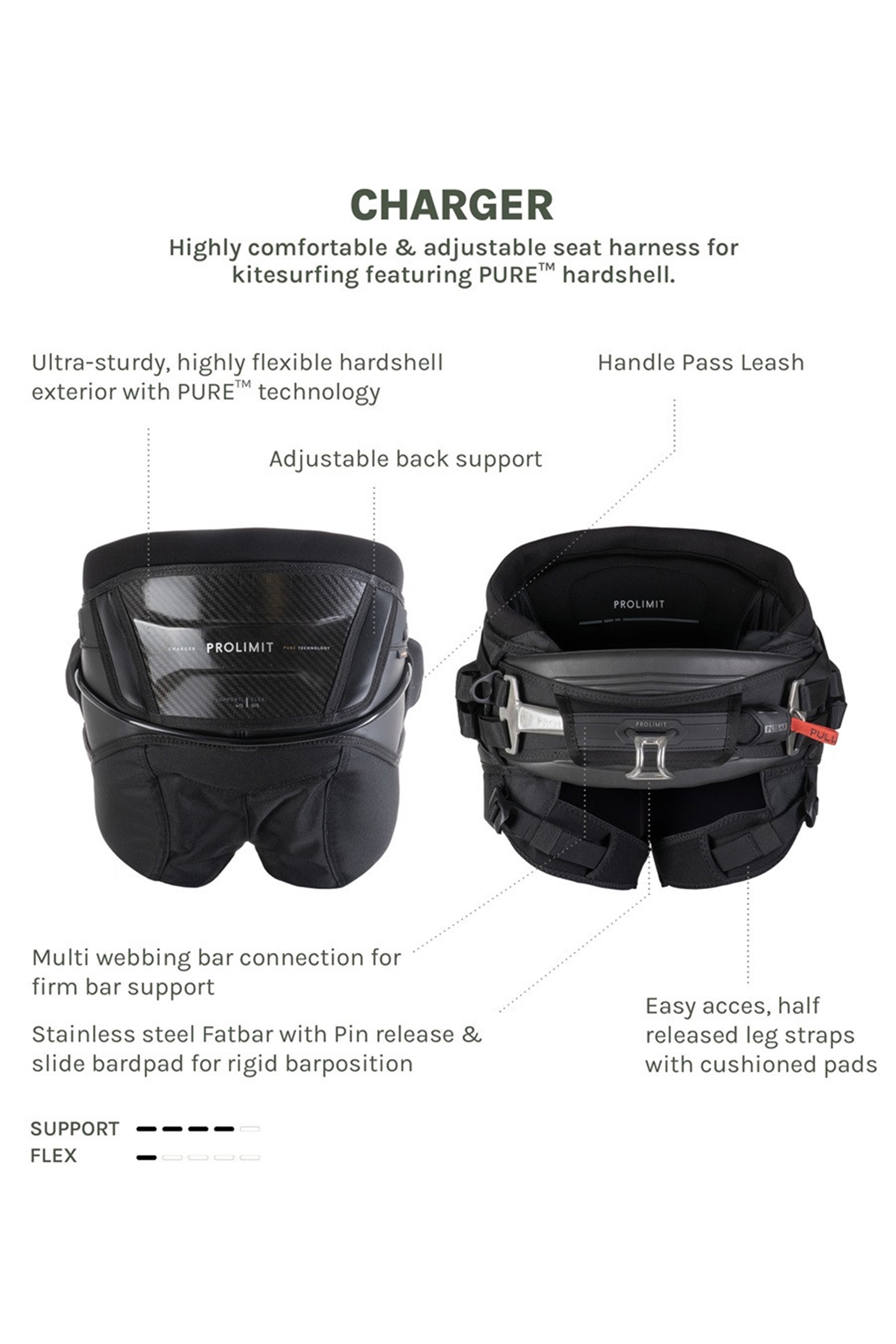Prolimit-Charger V2 Seat Harness