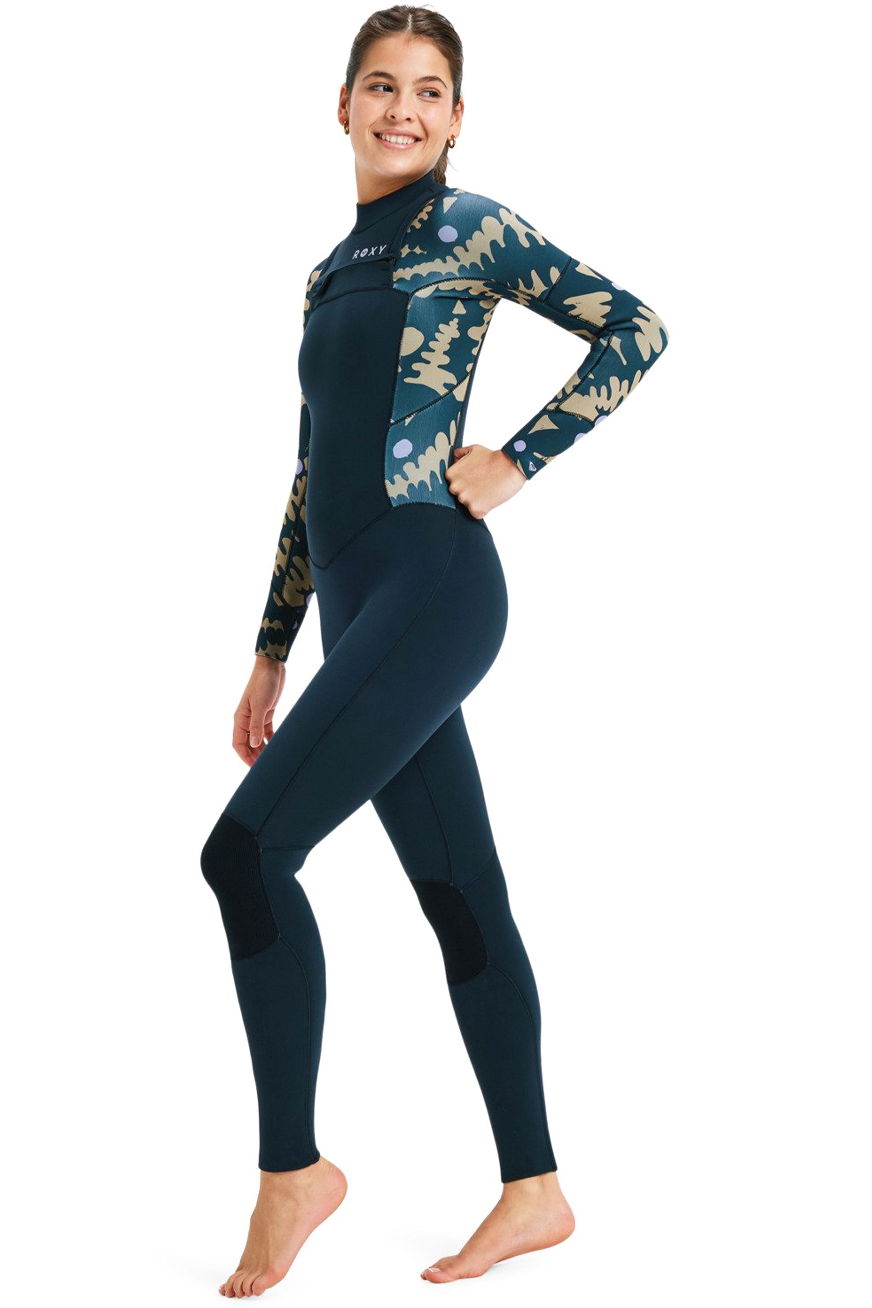 Roxy-Swell Natural 4/3 Frontzip Women 2025 Wetsuit