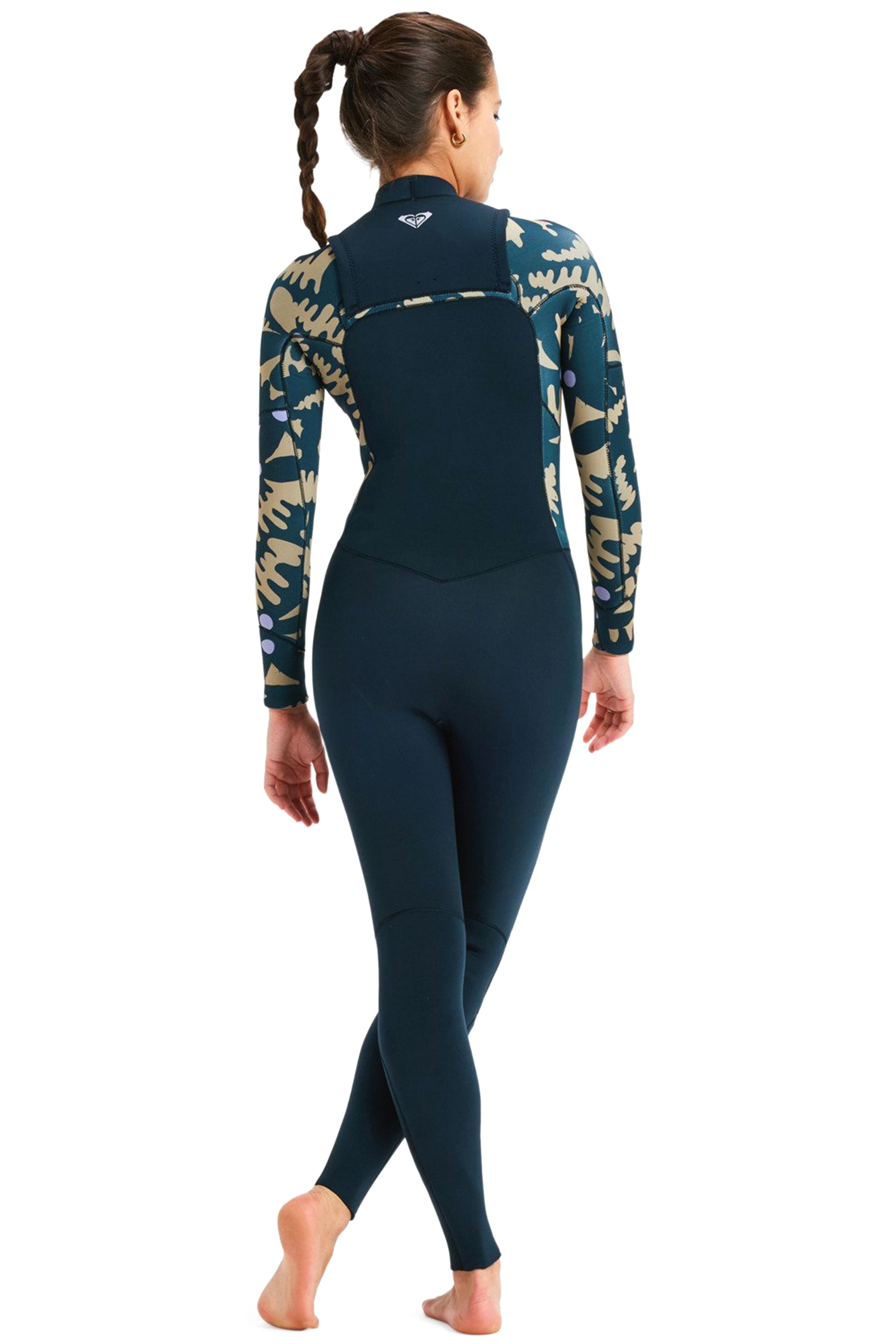 Roxy-Swell Natural 5/4 Frontzip 2025 Women Wetsuit